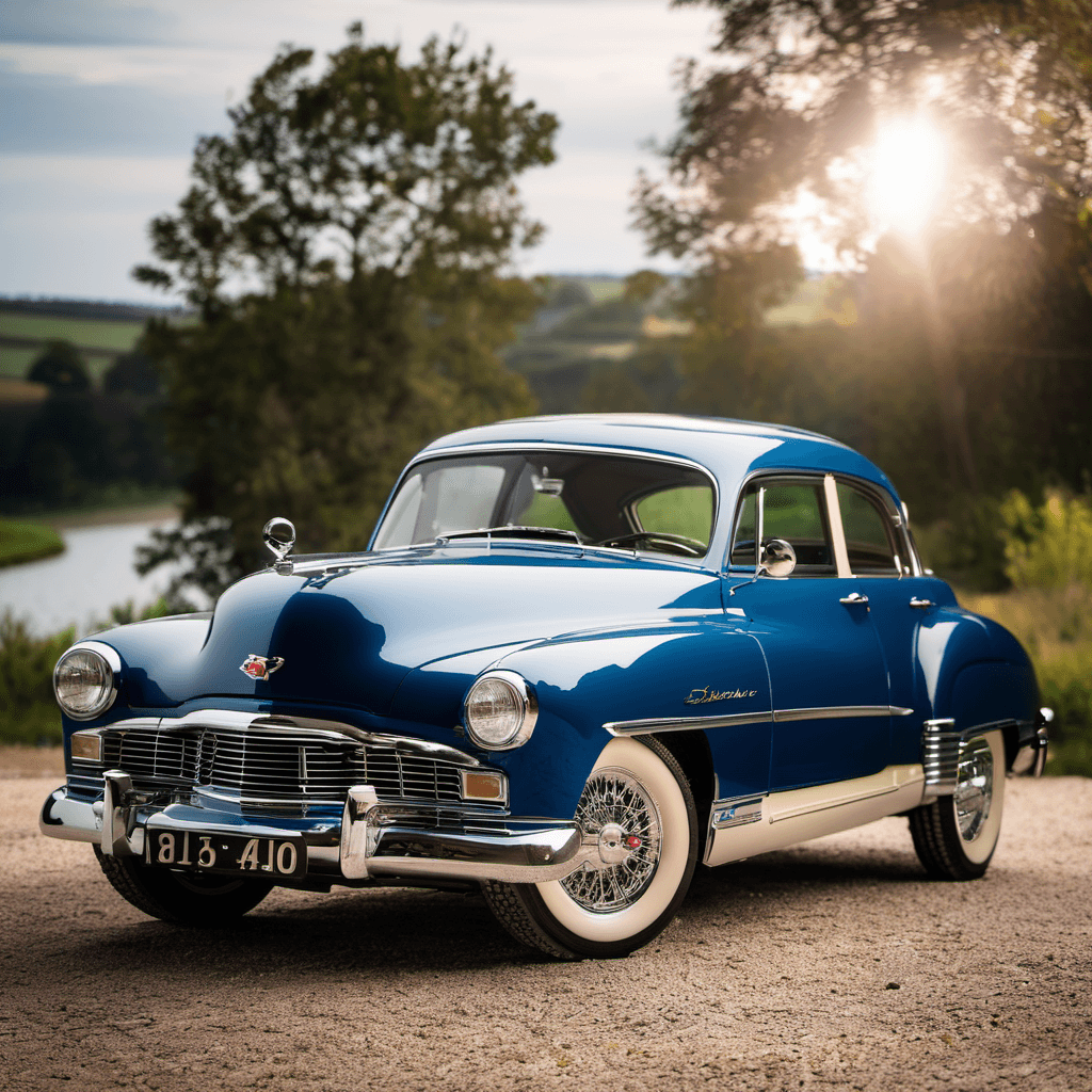 A classic car photoshoot.