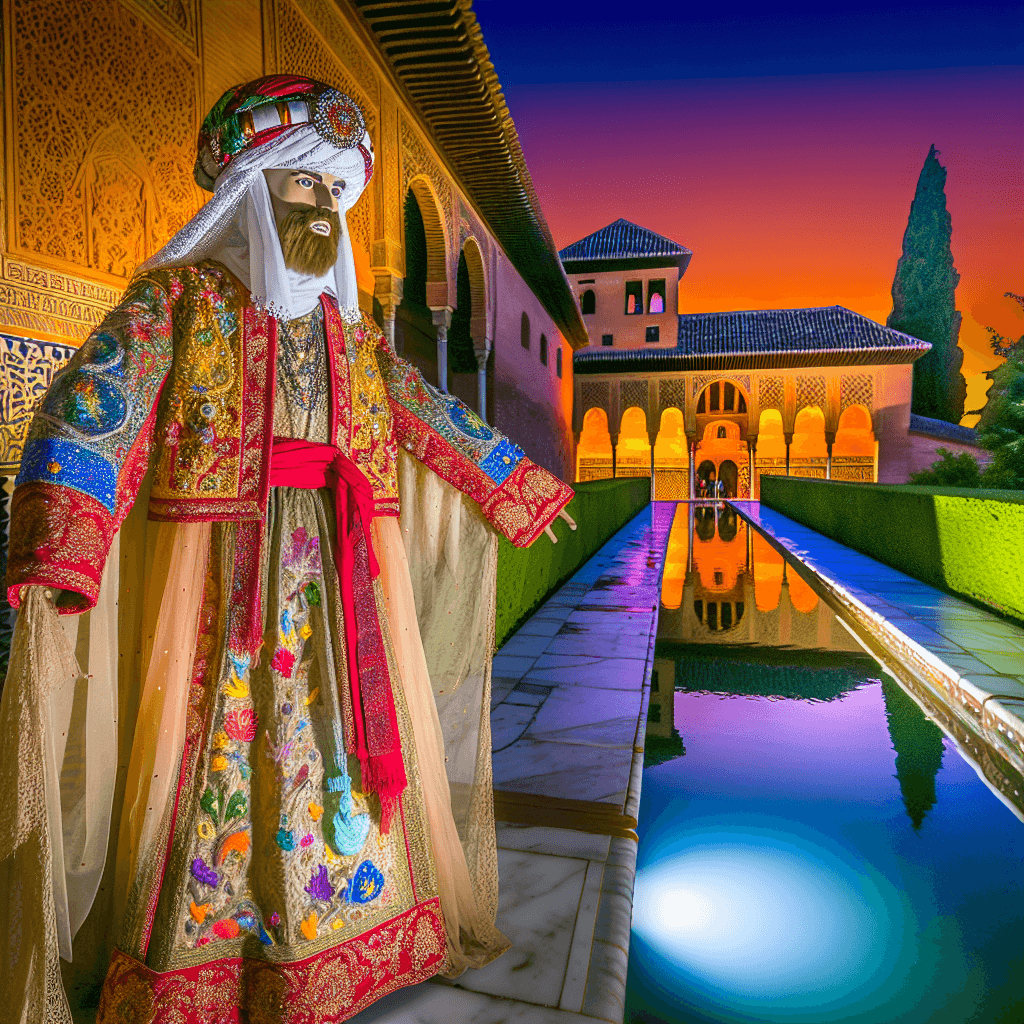 Pasha at the Granda Alhambra Palace